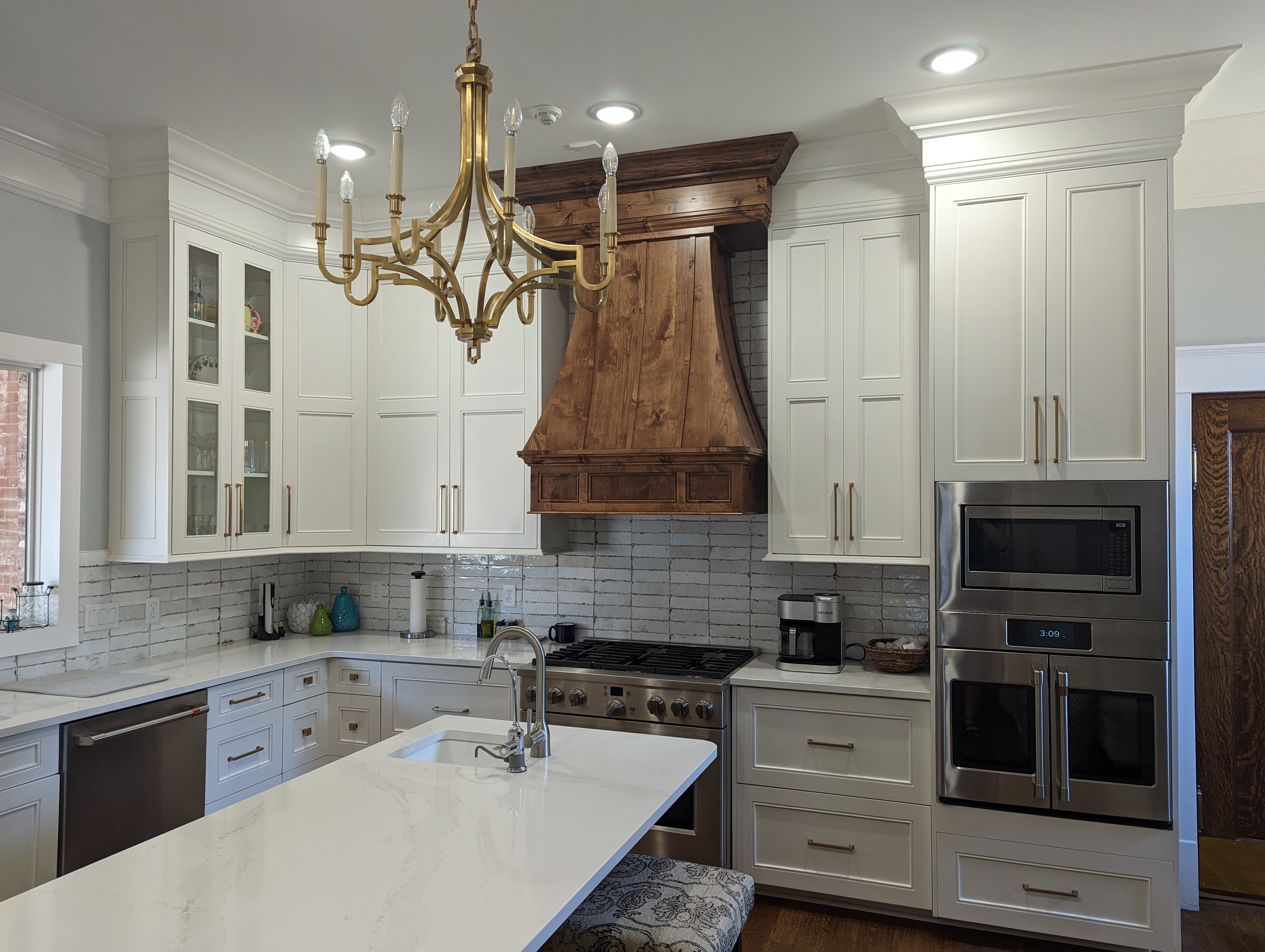 Custom kitchen cabinetry